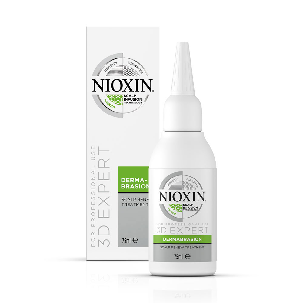 Nioxin 3d expert dermabrasion регенерирующий пилинг для кожи головы 75 мл мил